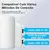Carregador Portátil Inova de 10.000mAh Universal Rápido para Celular e Viagens Branco - loja online
