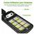 Luminaria Solar Poste Rua Sensor De Movimento De 8 Led - loja online