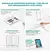 Mesa Para Notebook Vanova Cama E Sofá 60x40 Altura Ajustável 25-35cm Portátil Dobrável Com 36 Posições Antiderrapante Home Office Leitura Estudo - loja online