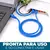 Cabo De Rede Cat6 50 Metros 50m Rj45 Crimpado Internet Lan - loja online