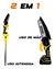 Imagem do Motosserra Podador A Bateria 1000w + Extensor 3 Metros Serra Cor Preto/amarelo