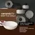 Conj de Panelas 8 Peças Ceramic Life Smart Plus Vanilla - Brinox - loja online