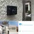 Imagem do Kit 4 Arandela Lampada Solar Led Parede Jardim Externa Ip65