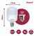 Kit 06 Lâmpada 50w Led Bulbo Branco Frio Alta Potência Avant Cor Da Luz Branco-frio - loja online