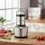 Processador Alimentos 400w Inox Alho Carne 110v Ou 220v Cor Prateado - loja online