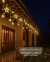 Cascata Estrela Led Decoração 8 Funções Pisca Conector M/f Branco Quente 127V - As vezes tem POA Zona Sul