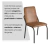 Kit 4 Cadeiras Para Mesa De Jantar Malibu Marrom / Gewt - loja online