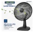 Ventilador de Mesa 30cm Super Power II Mondial NVSP-30-B2 127v - comprar online
