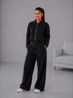 Conjunto Palazo bengalina elastizada + Campera