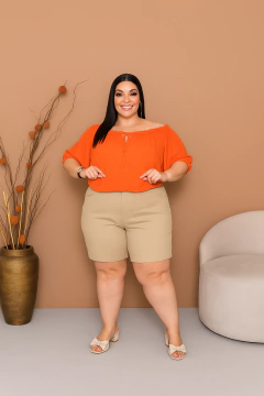 Bermuda Gabardina Elastizada - tienda online