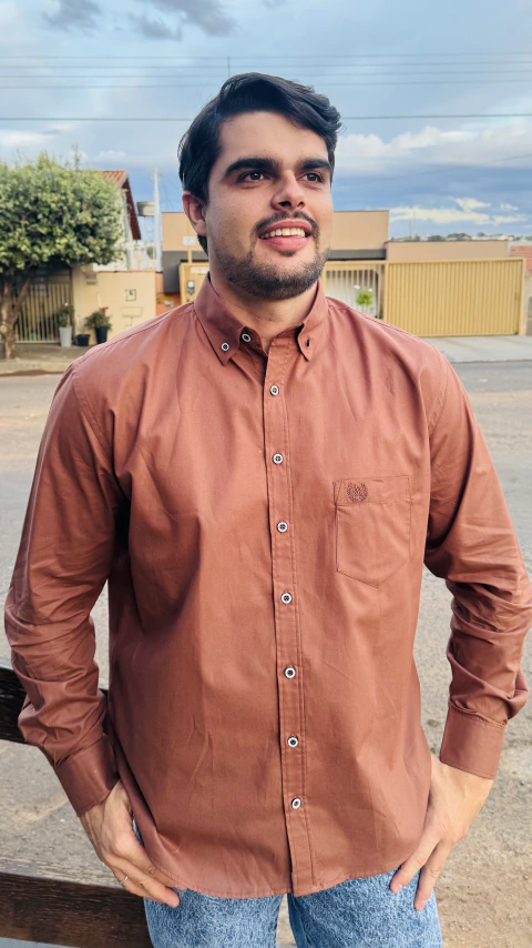 CAMISA MANGA LONGA - CMMLMASC06