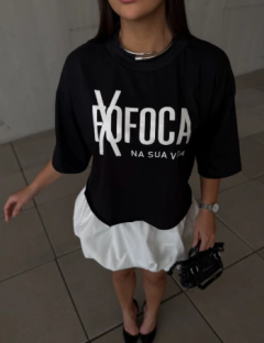 Cropped Malha Fofoca