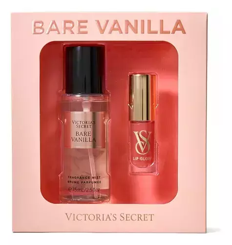 Kit Body Splash + Gloss Labial Bare Vanilla 75ml - comprar online