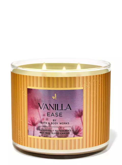 Vela 3 Pavios Vanilla Ease - comprar online