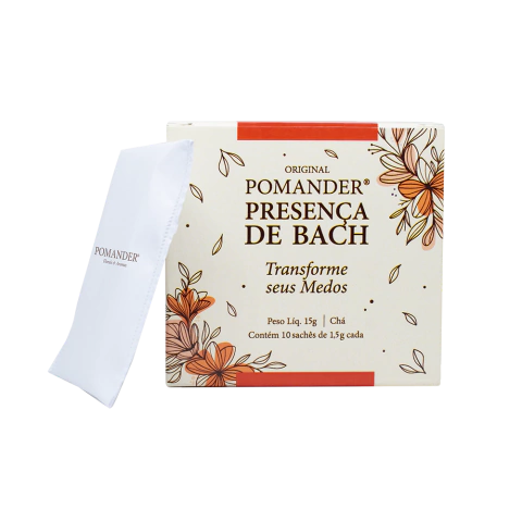 Pomander Presença de Bach Transforme seus medos Chá (10 sachês) - comprar online