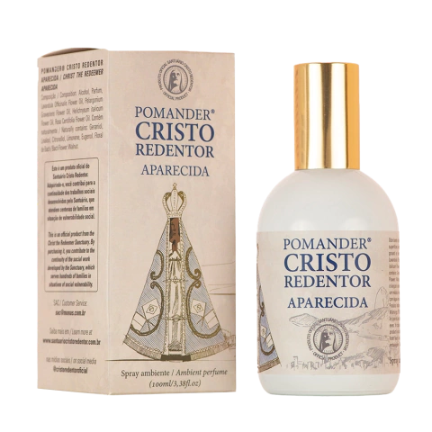 Pomander Cristo Redentor Aparecida spray ambiente 100ml - comprar online