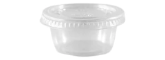 Pote Degustacion 59cc Descartable Plastico + Tapa X 100 Unid - comprar online