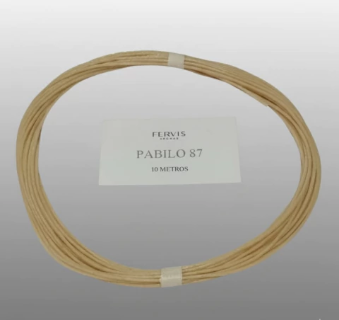 Pabilo 87 Para Velas De Soja / Parafina X 10 Metros