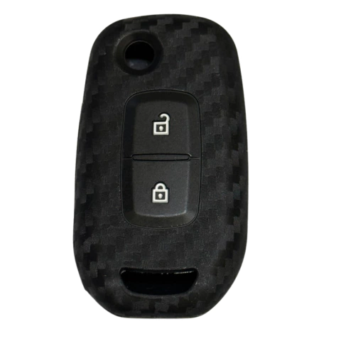 Funda silicona Llave navaja 2 botones Sanderoi Logan Carbono - comprar online