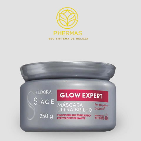 Máscara Capilar Ultra Brilho Siàge Glow Expert 250g – Eudora - comprar online