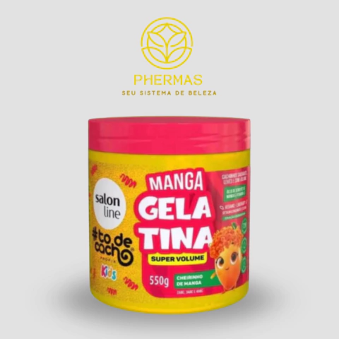 Gelatina Capilar Manga #TôdeCacho Kids 550g - Salon Line - comprar online