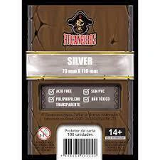 Sleeve - 70x110 - Bucaneiros - Silver