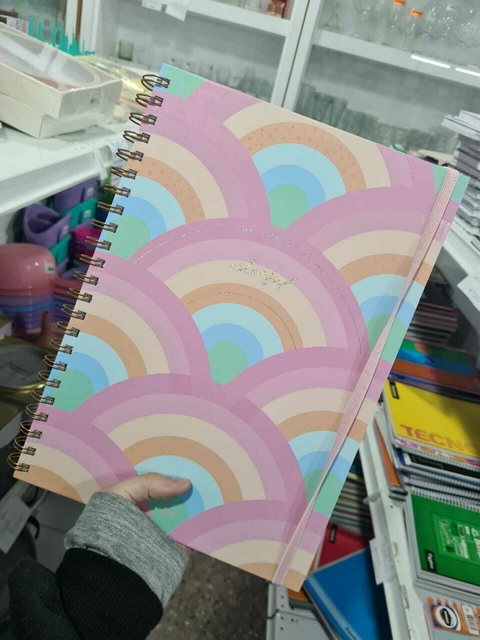 Cuadernillo A4 FW RAYADO Arcoiris - comprar online