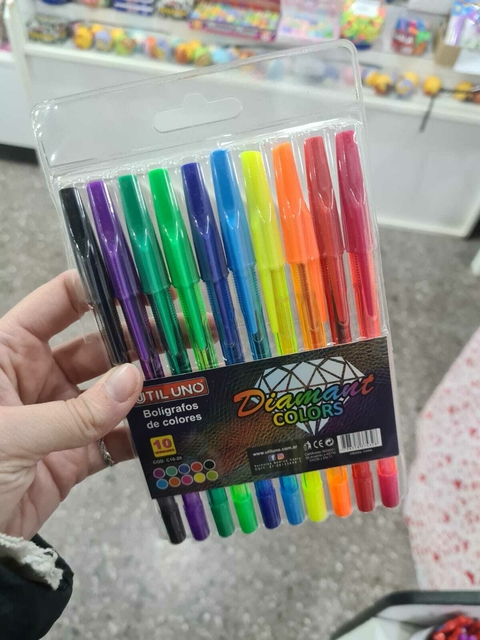 Lapiceras de Colores x10 - comprar online