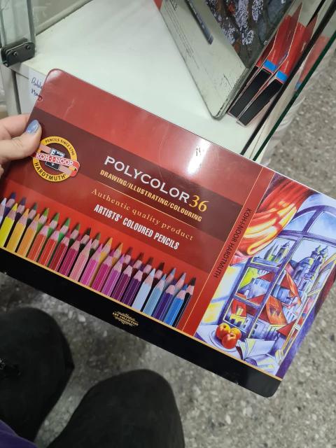 Lapiz Koh I Noor Polycolor Lata X 36 Hardmuth Policromos - comprar online