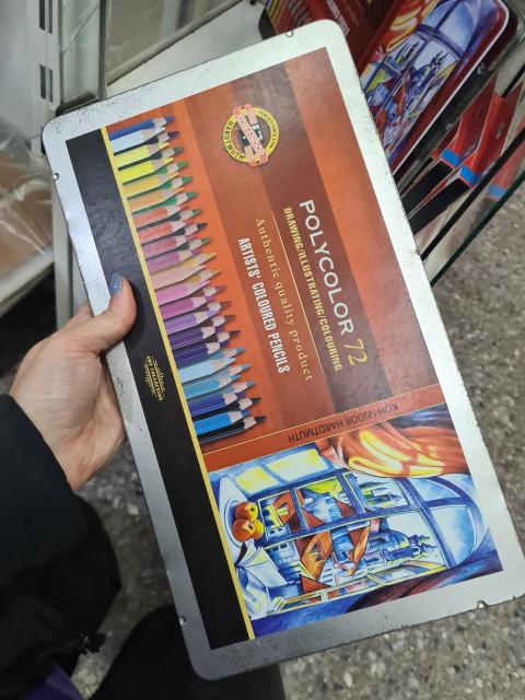 Lapiz Koh I Noor Polycolor Lata x 72 - comprar online