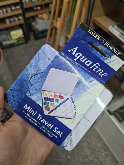 Acuarelas Mini Travel Set Aquafine