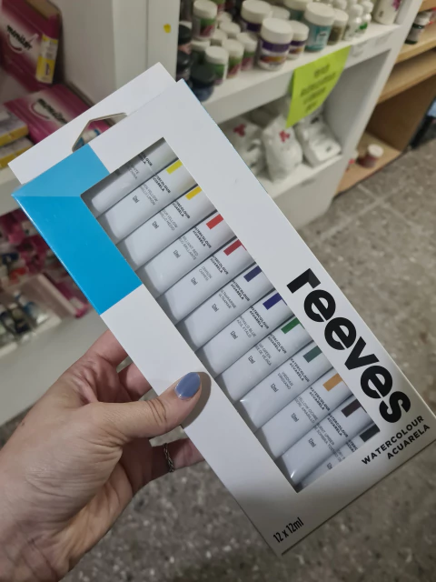 Acuarelas Revees x12 - comprar online