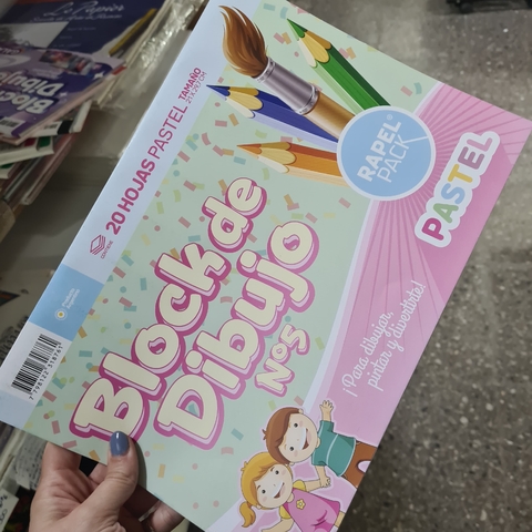 Block Cartulina Pastel - comprar online