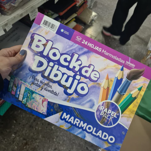 Block Cartulina Marmoladas - comprar online