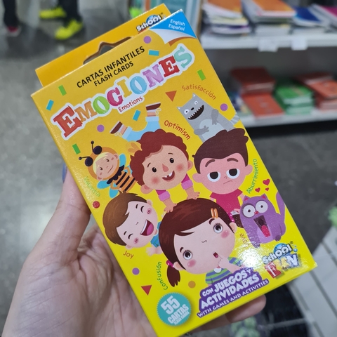 Cartas Didácticas Emociones - comprar online