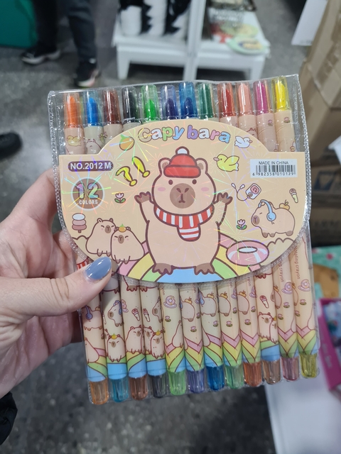 Crayones Capibara Largos - comprar online