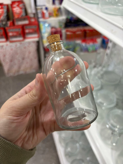 Botella Vial 100cc Tapa Corcho - comprar online