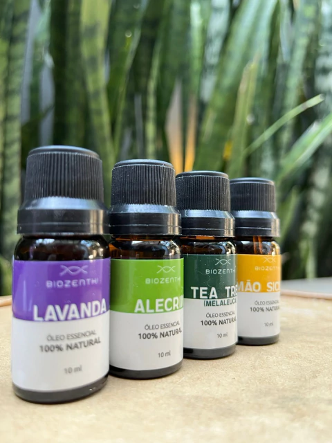 Kit Óleos Essenciais Naturais 100% Puros - Biozenthi - comprar online