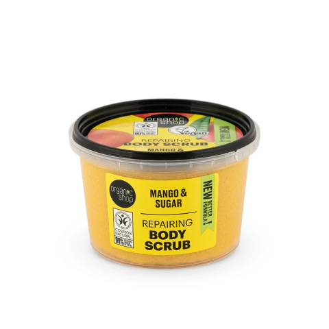 Esfoliante Corporal Natural - Manga e Açúcar Organic Shop (250 ml)