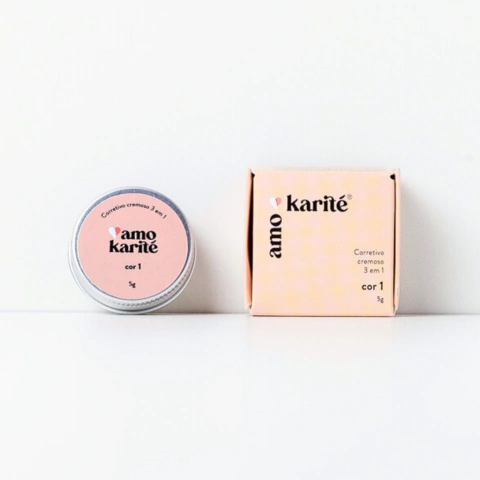 Corretivo Cremoso – Natural, Vegano e Multifuncional | Amokarité