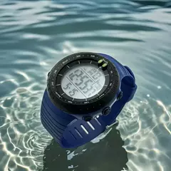 Relógio XUFENG a prova d'agua neon redondo masculino cores - comprar online