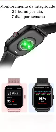 SMARTWATCH LEMFO masculino feminino monitor de saúde com 2.01 "bt Android iOS - Chaveiro VAI ACHAR