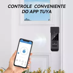 Fechadura Digital biométrico wifi (à prova d'água) Intelar X6