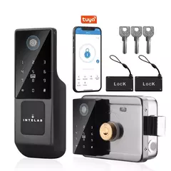 Imagem do Fechadura Digital biométrico wifi (à prova d'água) Intelar X6