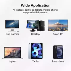 Mouse Bettdow Sem Fio 2400DPI 2,4GHz Bluetooth