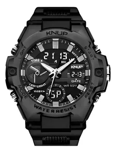Relógio KNUP SW-41 Masculino Esportivo Digital Analógico Resistente Água core - Chaveiro VAI ACHAR