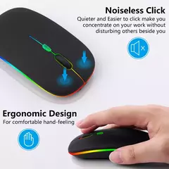 Mouse Bettdow Sem Fio 2400DPI 2,4GHz Bluetooth - Chaveiro VAI ACHAR