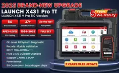 Scanner LAUNCH X431 PRO TT V5.0 com DBScar VII VCI Diagnóstico na internet