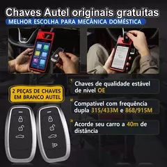 KM100 MaxiIM Autel Carga Brasil (GM, FIAT) - Chaveiro VAI ACHAR