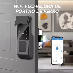 Fechadura Digital biométrico wifi (à prova d'água) Intelar X6 - comprar online